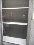 verluchtingsdeur met inox gaas 